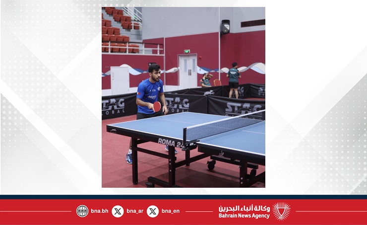 البحرين وسار وتوبلي في صدارة ثلاثية لدوري العموم لكرة الطاولة